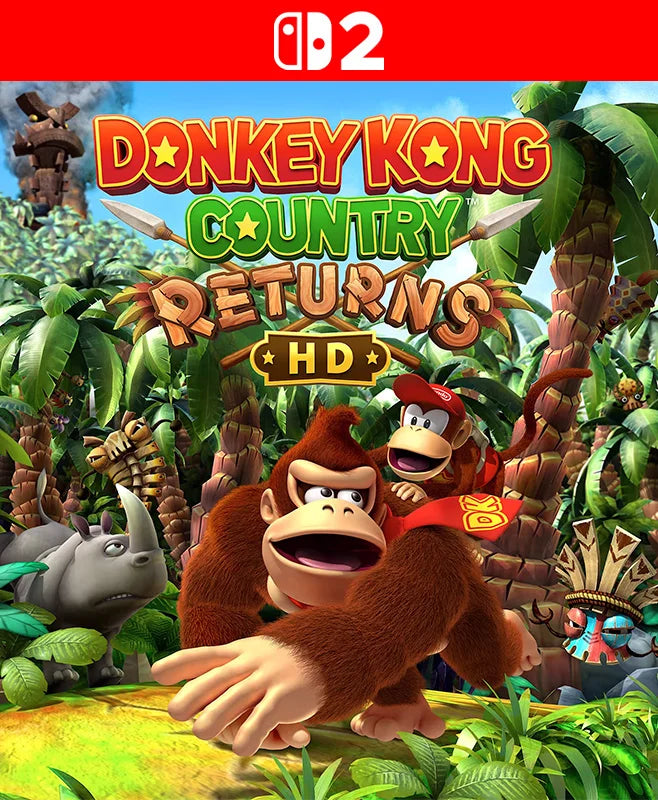 Donkey Kong Country Returns HD - Switch 2