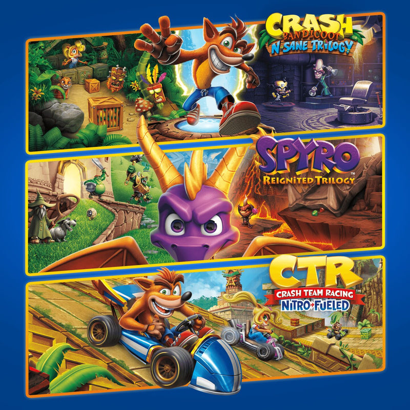 Crash + Spyro Triple Play Bundle - PS5 (Retro)