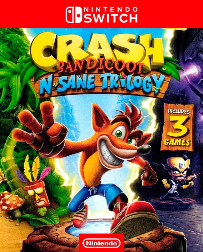 Crash Bandicoot N Sane Trilogy - Switch