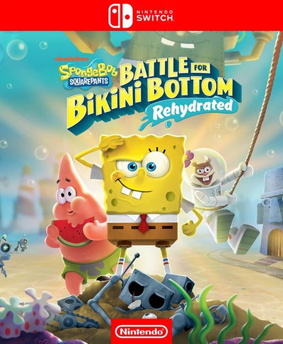 Bob Esponja Battle for Bikini Bottom Rehydrated - Switch