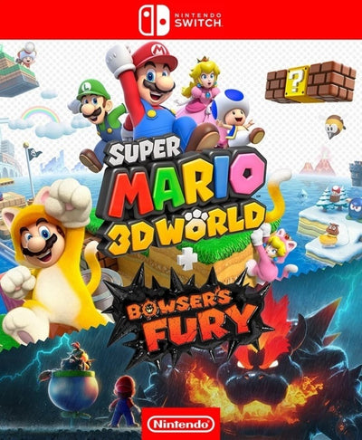 Super Mario 3D World mas Bowsers Fury - Switch