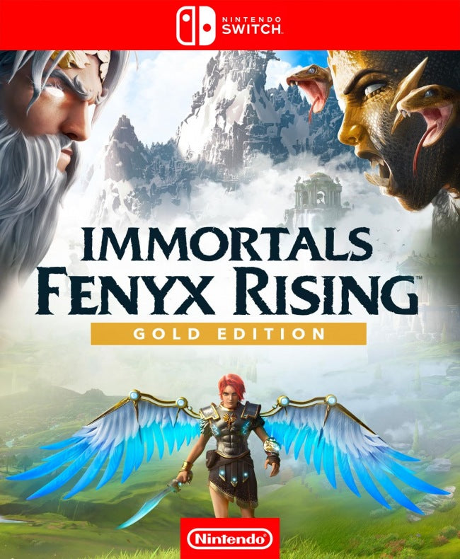 Immortals Fenyx Rising Gold Edition más 4 DLC - Switch