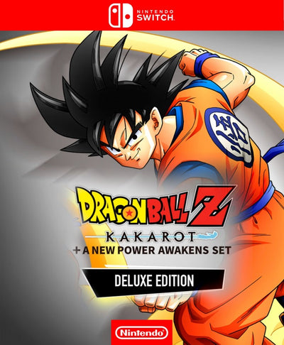 DRAGON BALL Z KAKAROT más EL DESPERTAR DE UN NUEVO PODER SET Edición Deluxe - Switch
