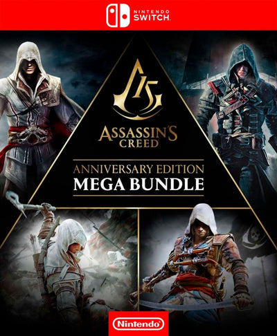 Assassins Creed Anniversary Edition Mega Bundle - Switch