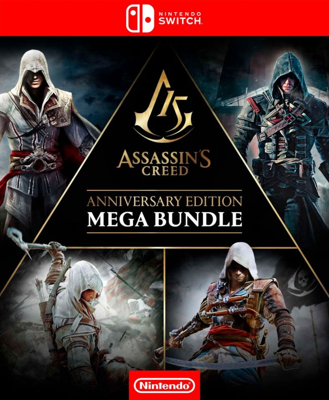 Assassins Creed Anniversary Edition Mega Bundle - Switch
