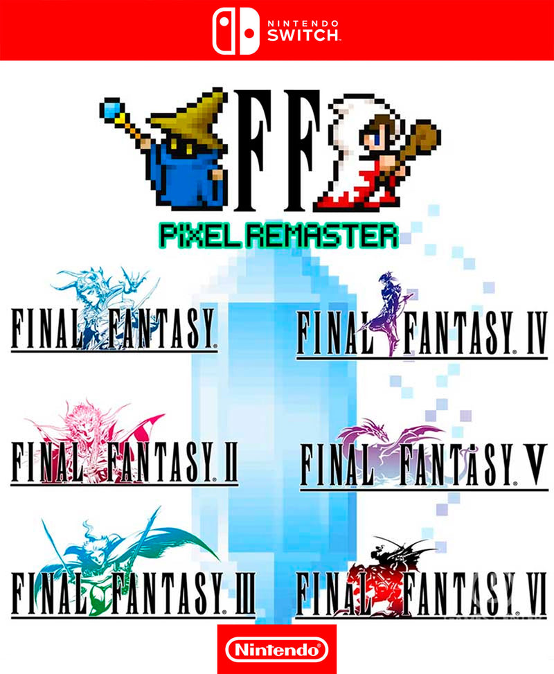 FINAL FANTASY I-VI Bundle - Switch