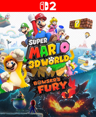 Super Mario 3D World + Bowser's Fury - Switch 2