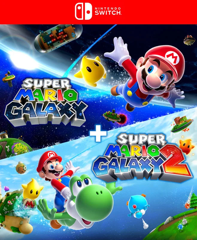 Super Mario Galaxy + Super Mario Galaxy 2 - Switch