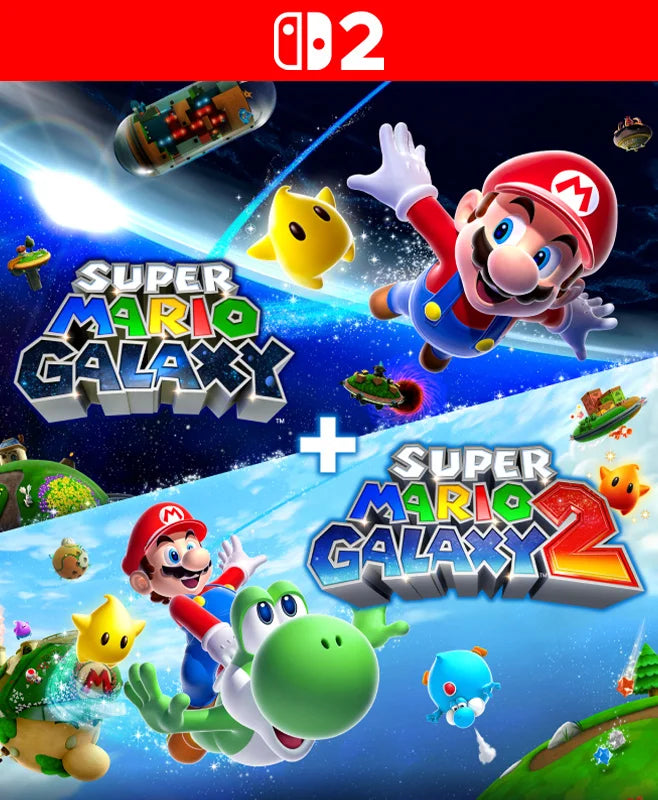 Super Mario Galaxy + Super Mario Galaxy 2 - Switch 2