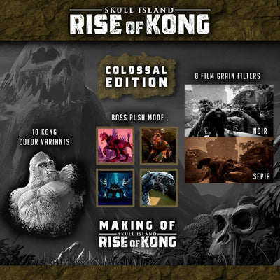 Skull Island: Rise of Kong - Colossal Edition - PS5